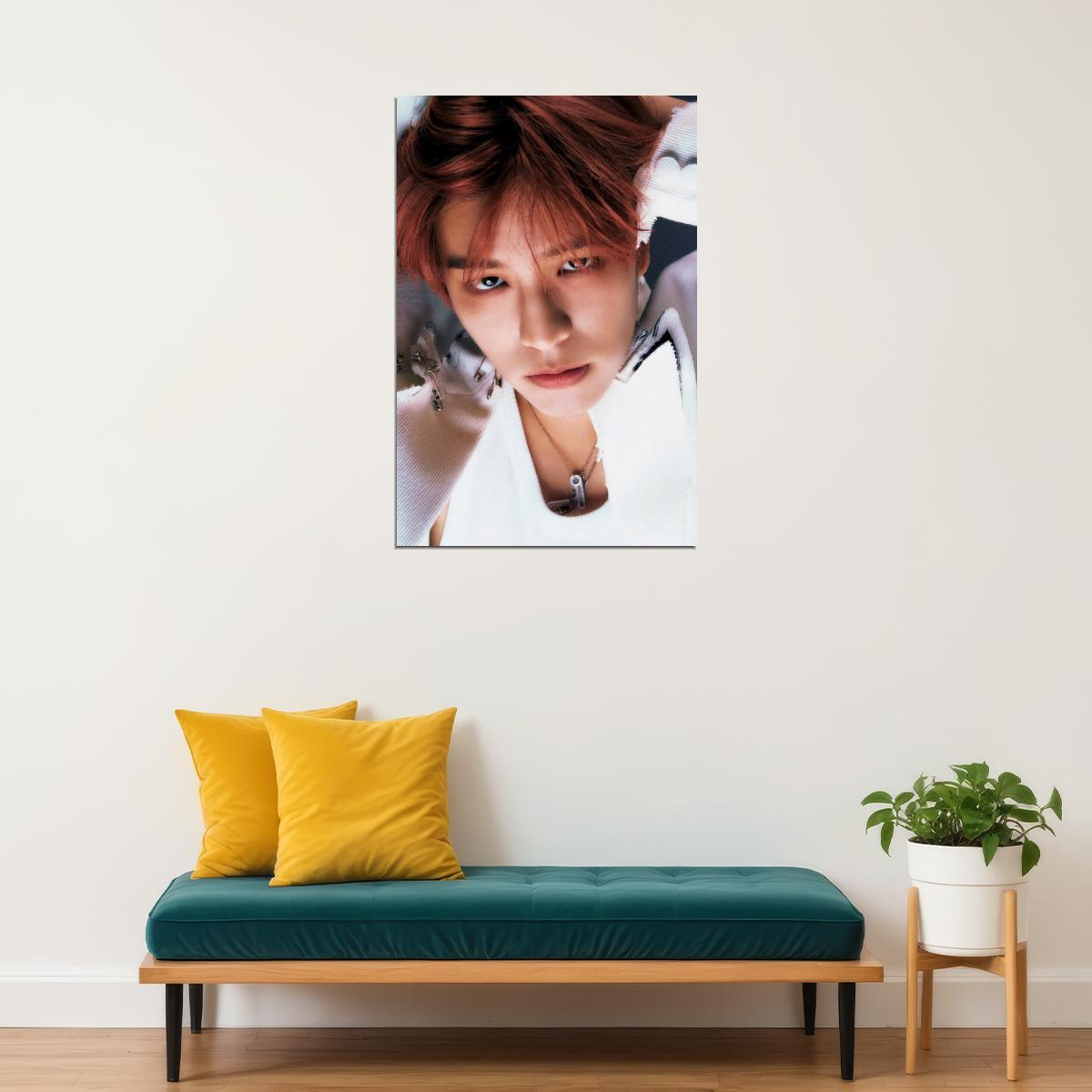 Stray Kids SKZ Seungmin ROCKSTAR Concept Photo Music Poster Korean Idol Grunge Fashion Photocard Style Print Trendy Kpop Boy Band Wall Art Retro Rockstar Aesthetic - xonomax