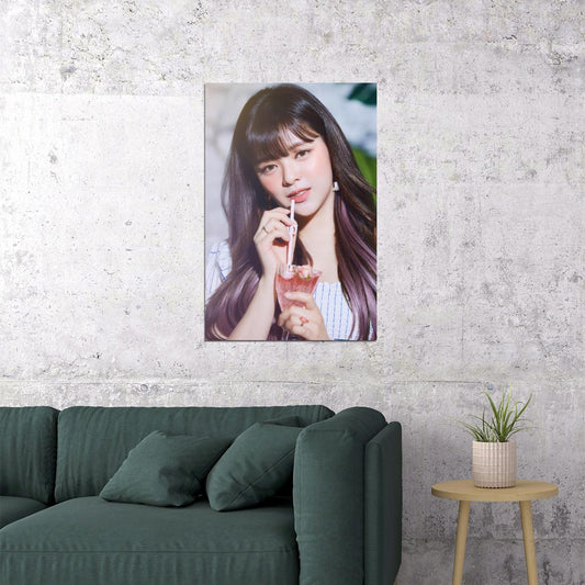 TWICE Jeongyeon Taste of Love Album Teaser Photo Kpop Poster Summer Wall Art Bar Decor Cafe Print Kpop Female Girl Group Korean Fashion Idol - xonomax