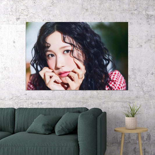 TWICE Mina Taste of Love Album Teaser Photo Kpop Poster Summer Wall Art Bar Decor Cafe Print Kpop Female Girl Group Korean Fashion Idol - xonomax