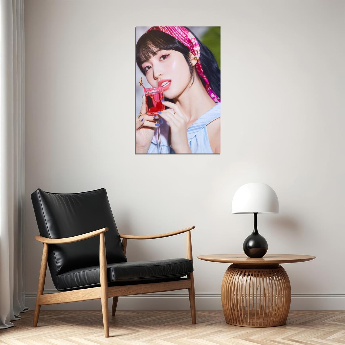 TWICE Momo Taste of Love Album Teaser Photo Kpop Poster Summer Wall Art Bar Decor Cafe Print Kpop Female Girl Group Korean Fashion Idol - xonomax