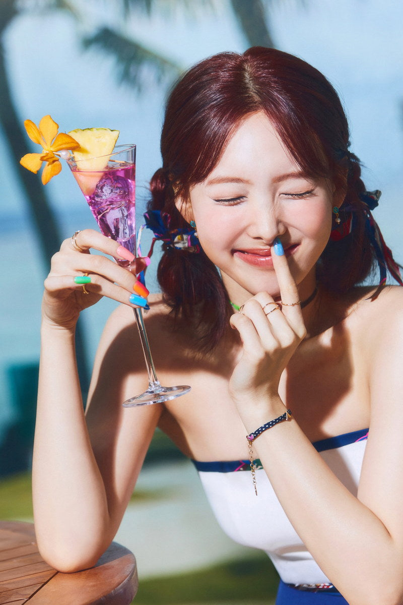 TWICE Nayeon Taste of Love Album Teaser Photo Kpop Poster Summer Wall Art Bar Decor Cafe Print Kpop Female Girl Group Korean Fashion Idol - xonomax