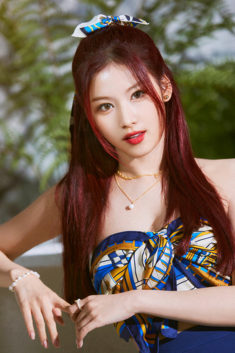 TWICE Sana Taste of Love Album Teaser Photo Kpop Poster Summer Wall Art Bar Decor Cafe Print Kpop Female Girl Group Korean Fashion Idol - xonomax