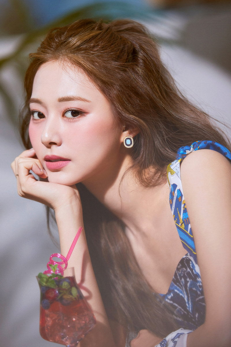 TWICE Tzuyu Taste of Love Album Teaser Photo Kpop Poster Summer Wall Art Bar Decor Cafe Print Kpop Female Girl Group Korean Fashion Idol - xonomax