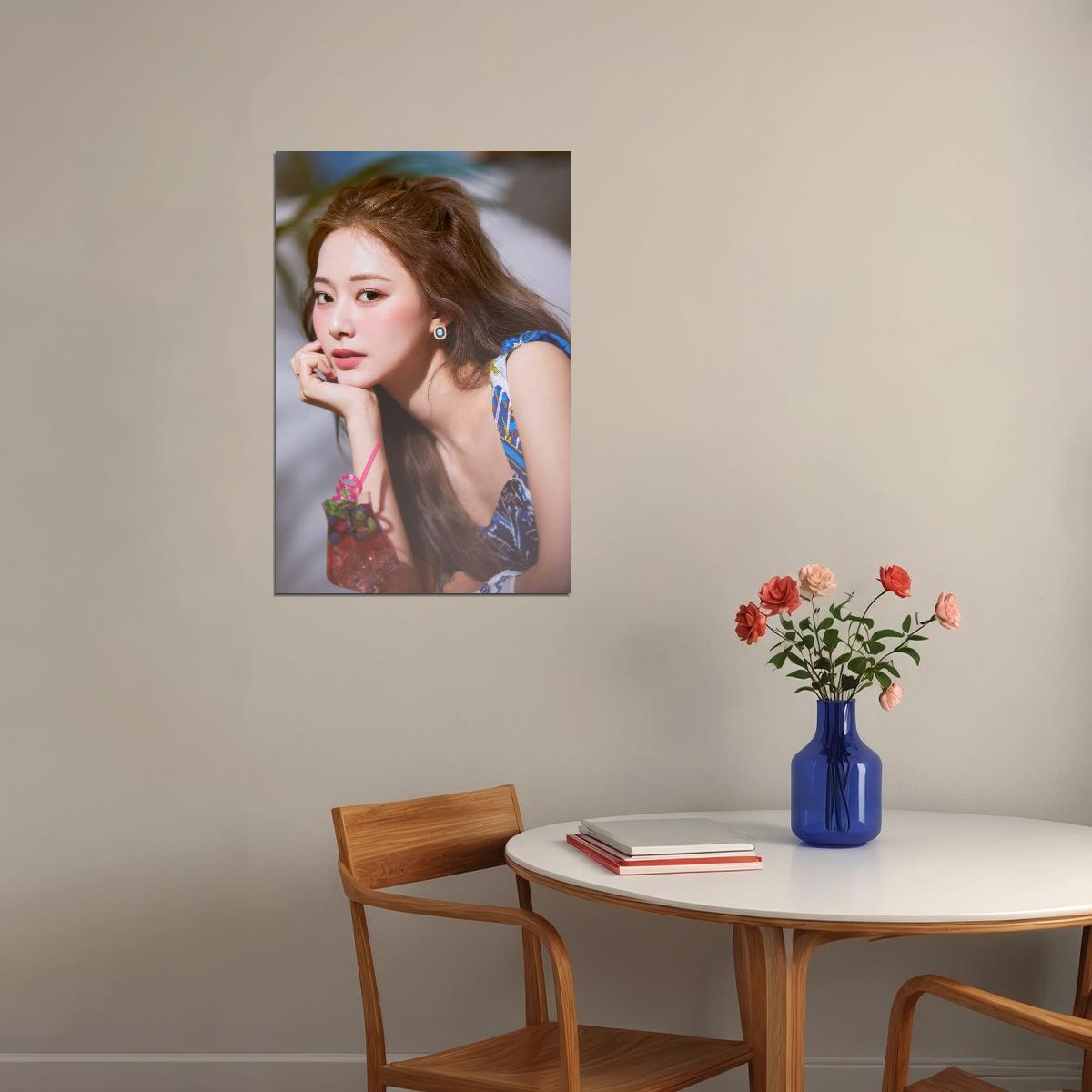 TWICE Tzuyu Taste of Love Album Teaser Photo Kpop Poster Summer Wall Art Bar Decor Cafe Print Kpop Female Girl Group Korean Fashion Idol - xonomax