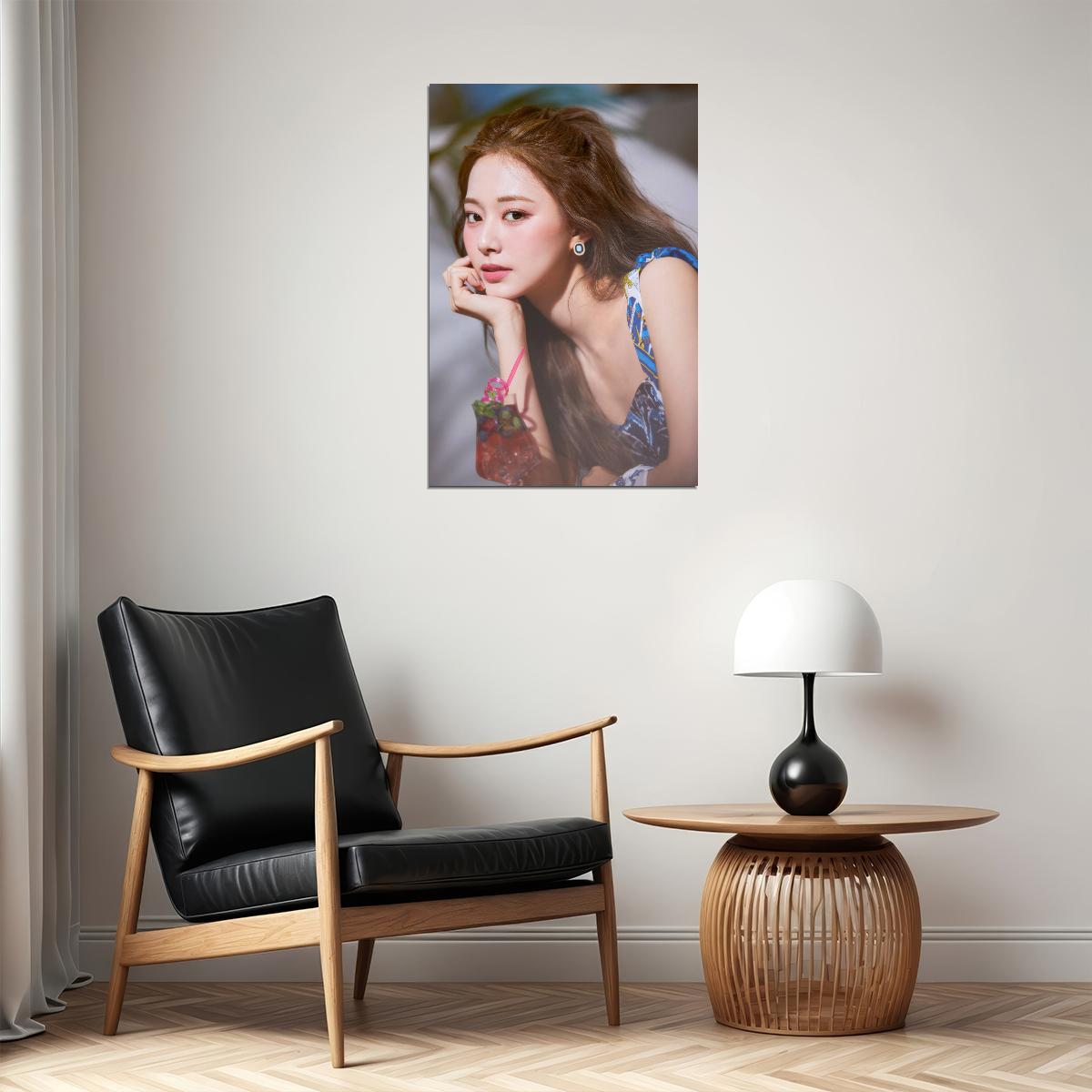 TWICE Tzuyu Taste of Love Album Teaser Photo Kpop Poster Summer Wall Art Bar Decor Cafe Print Kpop Female Girl Group Korean Fashion Idol - xonomax