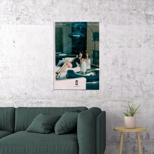 TWICE Jihyo ZONE Solo Album Concept Photo Music Poster K-Pop Aesthetic Kpop Female Girl Group Korean Fashion Idol Wall Art Print - xonomax
