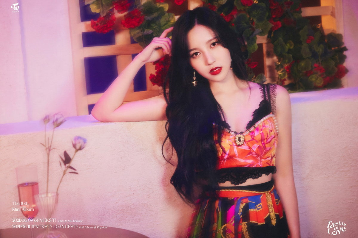Poster TWICE Mina Taste of Love Album Teaser Fallen Photo Kpop
