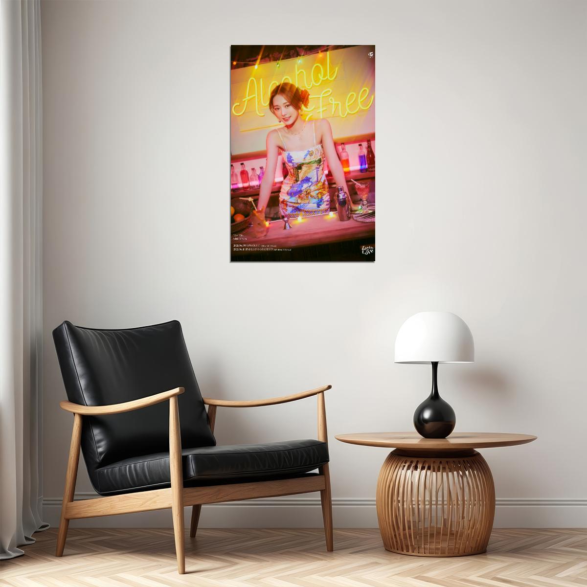 TWICE Tzuyu Taste of Love Album Teaser Fallen Photo Kpop Poster Home Bar Wall Art Kpop Female Girl Group Korean Fashion Idol Bar Decor Cafe Print - xonomax