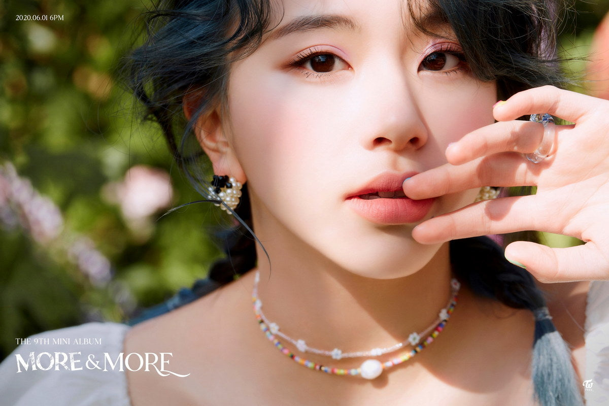 TWICE Chaeyoung MORE & MORE Album Concept Photo Poster Summer Wall Art Spring Garden Print Coquette Aesthetic Decor Female Girl Group Korean Fashion Idol - xonomax