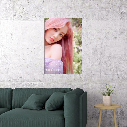 TWICE Jihyo MORE & MORE Album Concept Photo Poster Summer Wall Art Spring Garden Print Coquette Aesthetic Decor Female Girl Group Korean Fashion Idol - xonomax