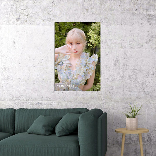 TWICE Momo MORE & MORE Album Concept Photo Poster Summer Wall Art Spring Garden Print Coquette Aesthetic Decor Female Girl Group Korean Fashion Idol - xonomax