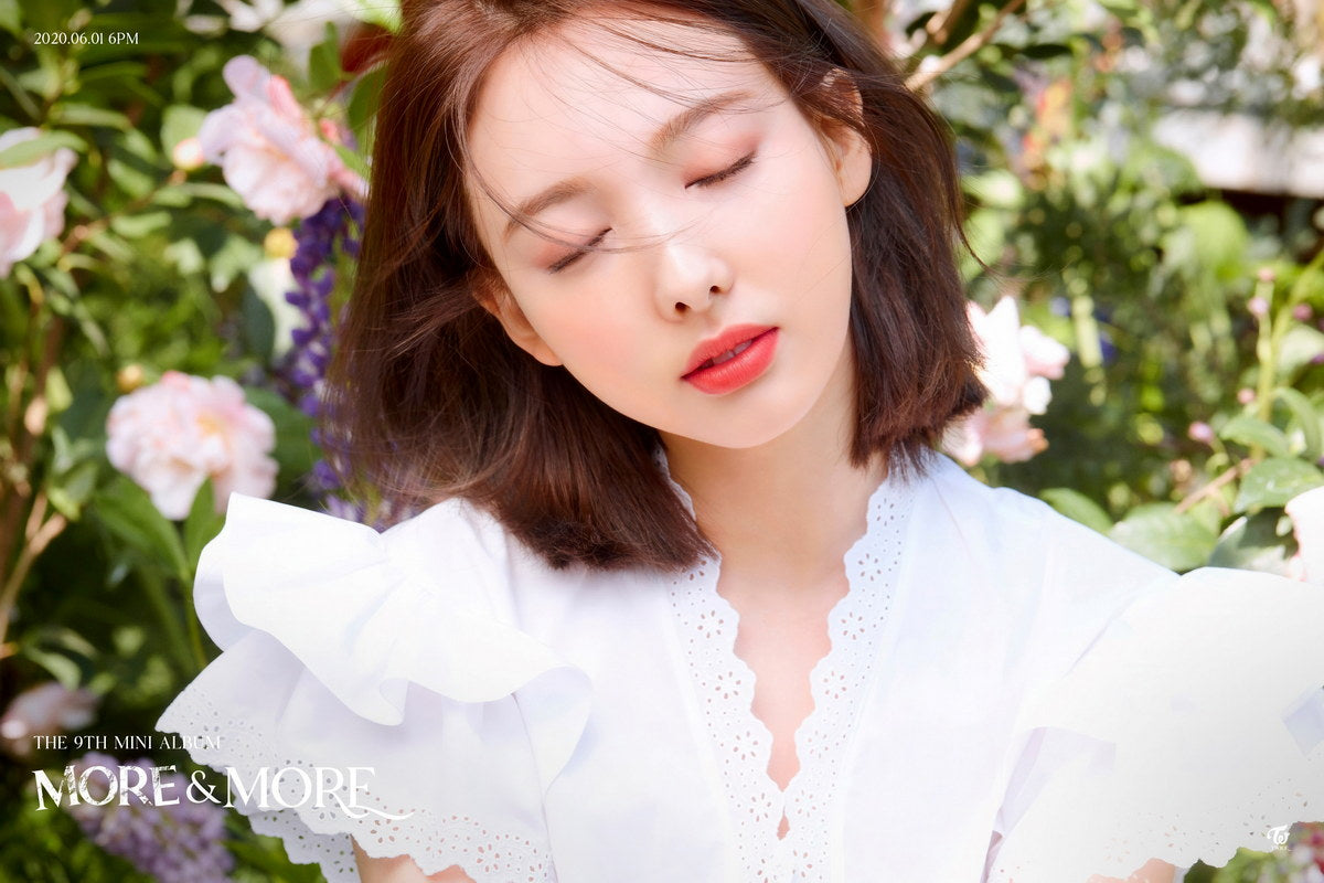 TWICE Nayeon MORE & MORE Album Concept Photo Poster Summer Wall Art Spring Garden Print Coquette Aesthetic Decor Female Girl Group Korean Fashion Idol - xonomax