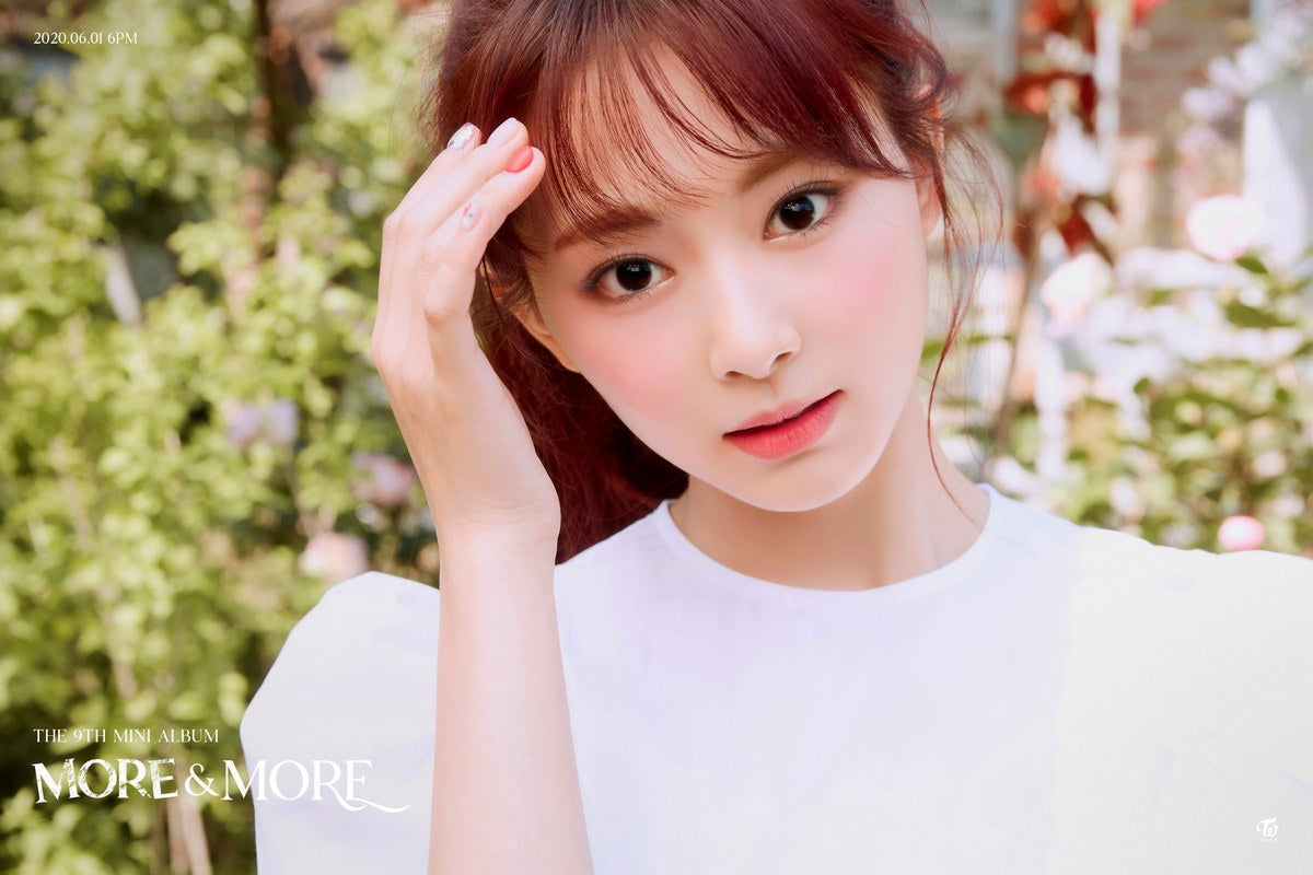 TWICE Tzuyu MORE & MORE Album Concept Photo Poster Summer Wall Art Spring Garden Print Coquette Aesthetic Decor Female Girl Group Korean Fashion Idol - xonomax