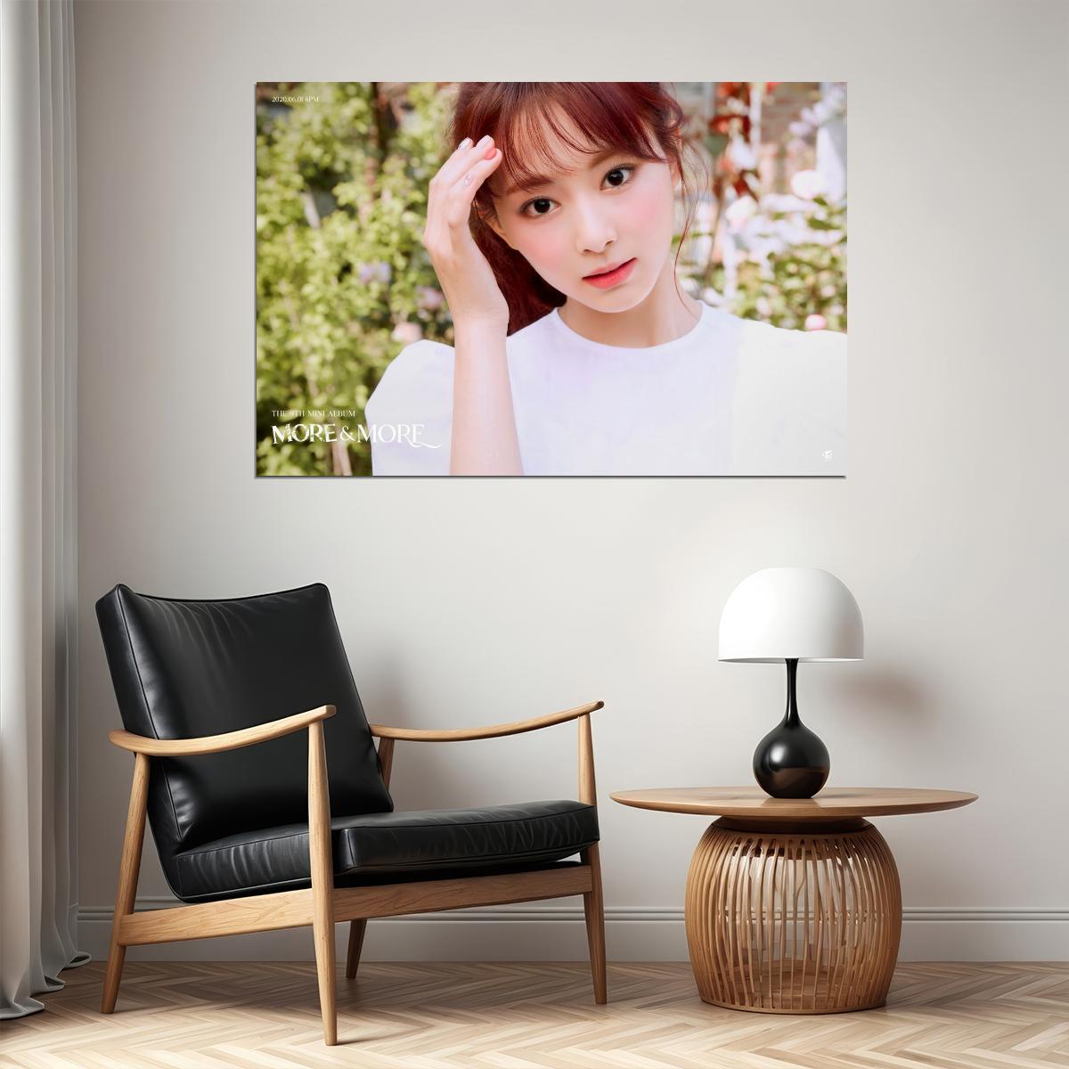 TWICE Tzuyu MORE & MORE Album Concept Photo Poster Summer Wall Art Spring Garden Print Coquette Aesthetic Decor Female Girl Group Korean Fashion Idol - xonomax