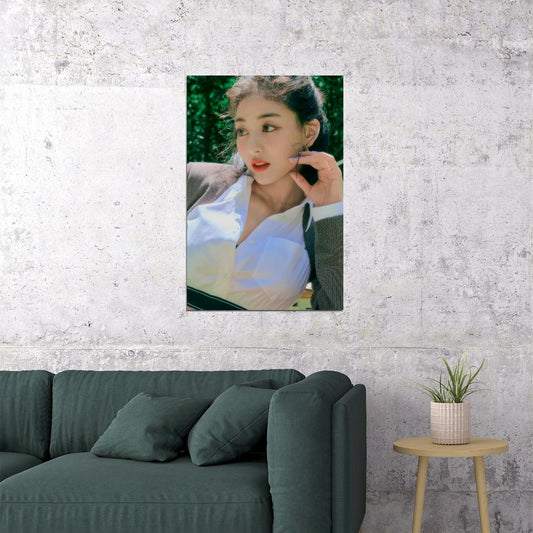 TWICE Jihyo BETWEEN 1&2 Album Concept Photo Summer Kpop Wall Art Y2k Retro Print Preppy Decor Aesthetic Kpop Wall Art Print For Living Room - xonomax