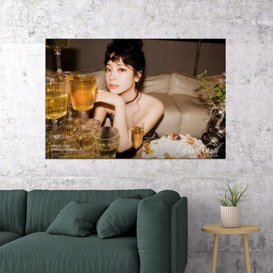 TWICE Dahyun With YOUth Album Concept Photo Music Poster K-Pop Aesthetic Kpop Female Girl Group Korean Fashion Idol Wall Art Print - xonomax