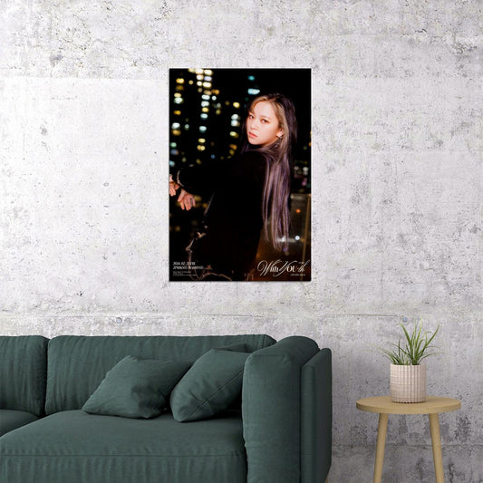 TWICE Jeongyeon With YOUth Album Concept Photo Music Poster K-Pop Aesthetic Kpop Female Girl Group Korean Fashion Idol Wall Art Print - xonomax