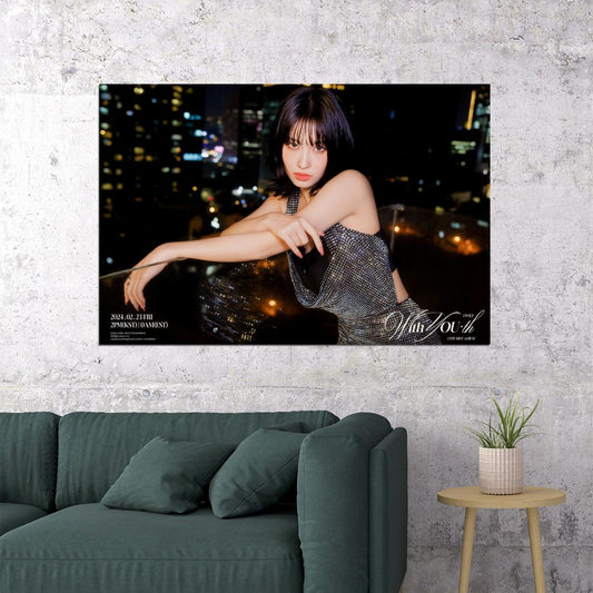 TWICE Momo With YOUth Album Concept Photo Music Poster K-Pop Aesthetic Kpop Female Girl Group Korean Fashion Idol Wall Art Print - xonomax