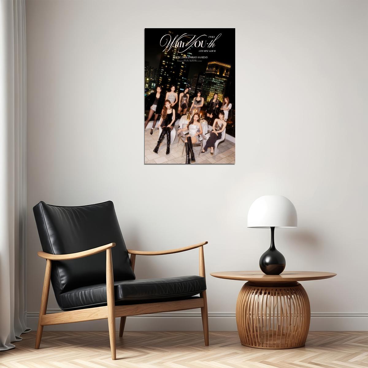 TWICE Nayeon Jeongyeon Momo Sana Jihyo Mina Dahyun Chaeyoung Tzuyu With YOUth Album Concept Group Photo Kpop Wall Art Print Music Poster K-Pop - xonomax