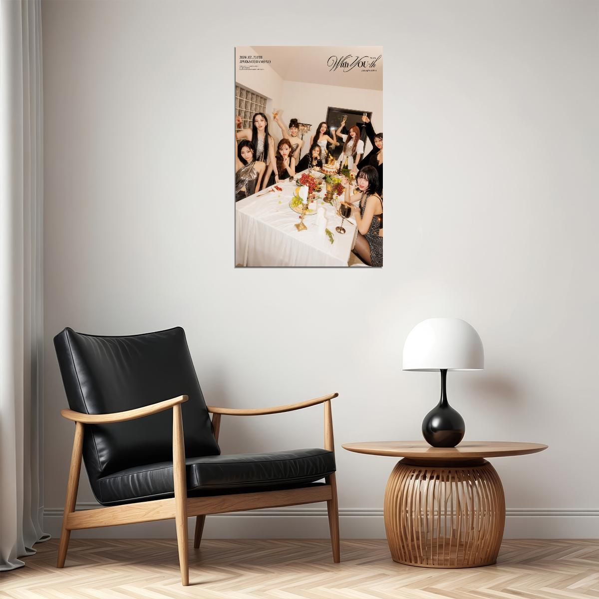 TWICE Nayeon Jeongyeon Momo Sana Jihyo Mina Dahyun Chaeyoung Tzuyu With YOUth Album Concept Group Photo Music Poster K-Pop - xonomax
