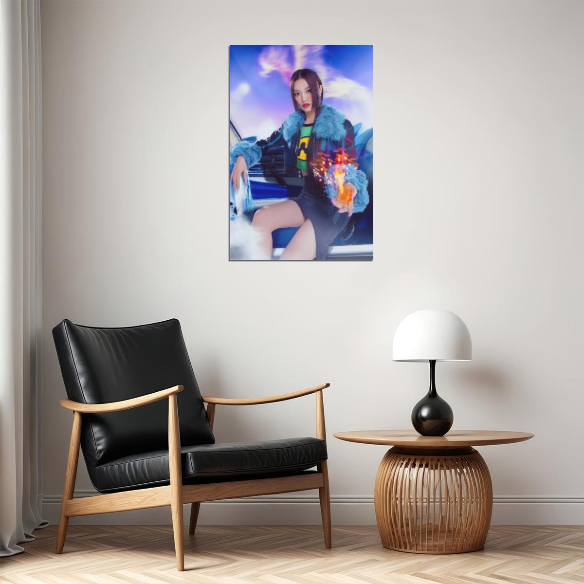 XG Chisa SHOOTING STAR Photo Y2k Kpop Poster McBling Aesthetic Japanese Idol Fashion Print Viral Kpop Girl Group Wall Art - xonomax