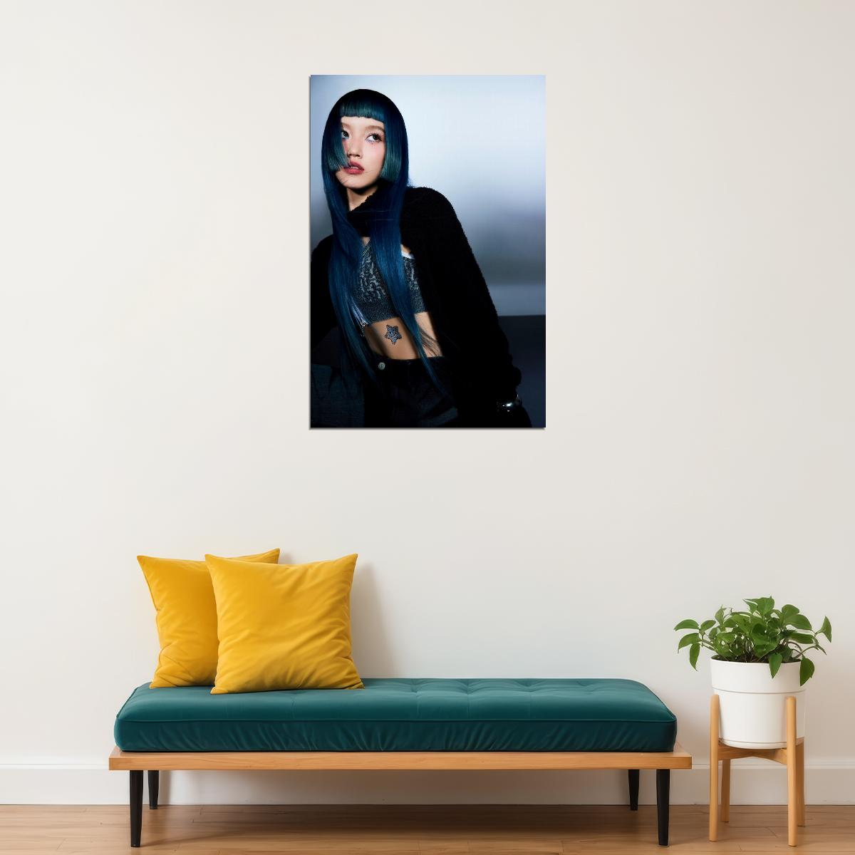 XG Chisa SHOOTING STAR Photo Y2k Kpop Poster McBling Aesthetic Japanese Idol Fashion Print Viral Kpop Girl Group Wall Art - xonomax