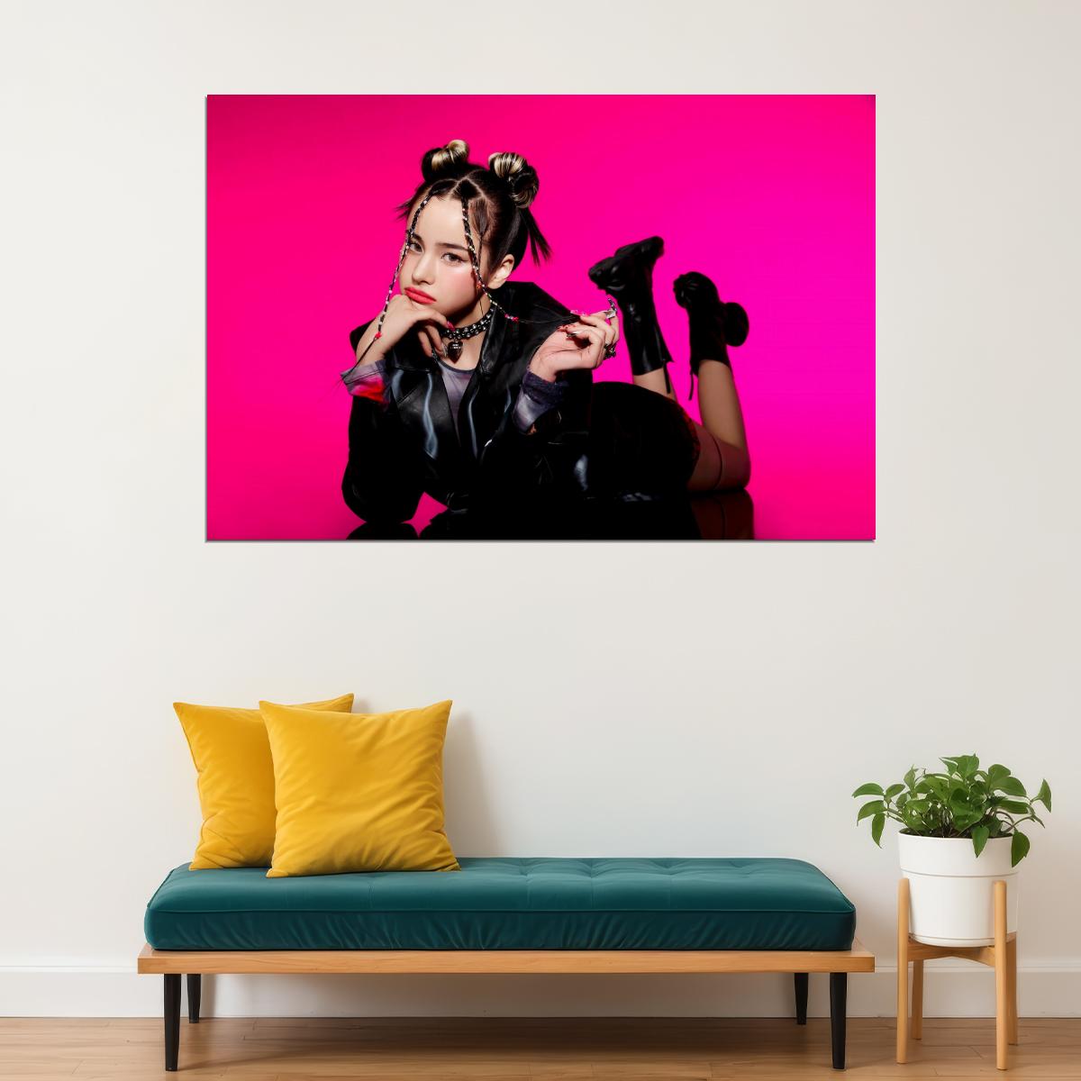 XG Harvey SHOOTING STAR Photo K-pop Music Poster Y2K Neo Futurism Aesthetic Female Cyber Kpop Idol Fashion Print Trendy Kpop Girl Group Wall Art - xonomax