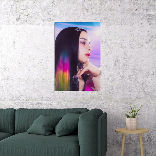 XG Harvey SHOOTING STAR Photo Y2k Kpop Poster McBling Aesthetic Japanese Idol Fashion Print Viral Kpop Girl Group Wall Art - xonomax