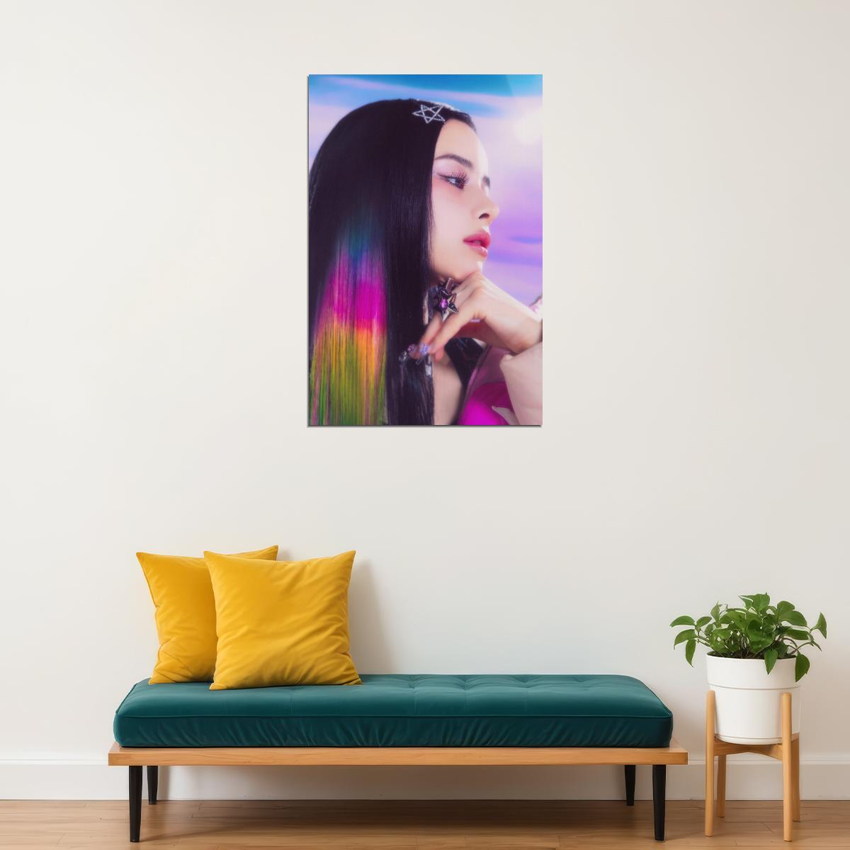 XG Harvey SHOOTING STAR Photo Y2k Kpop Poster McBling Aesthetic Japanese Idol Fashion Print Viral Kpop Girl Group Wall Art - xonomax