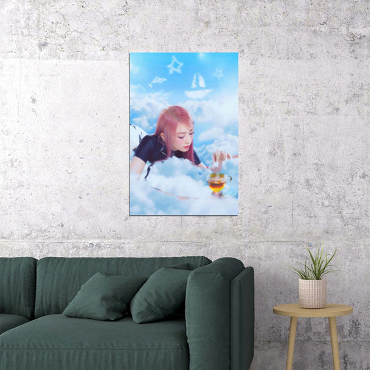 XG Hinata SHOOTING STAR Photo Y2k Kpop Poster McBling Aesthetic Japanese Idol Fashion Print Viral Kpop Girl Group Wall Art - xonomax