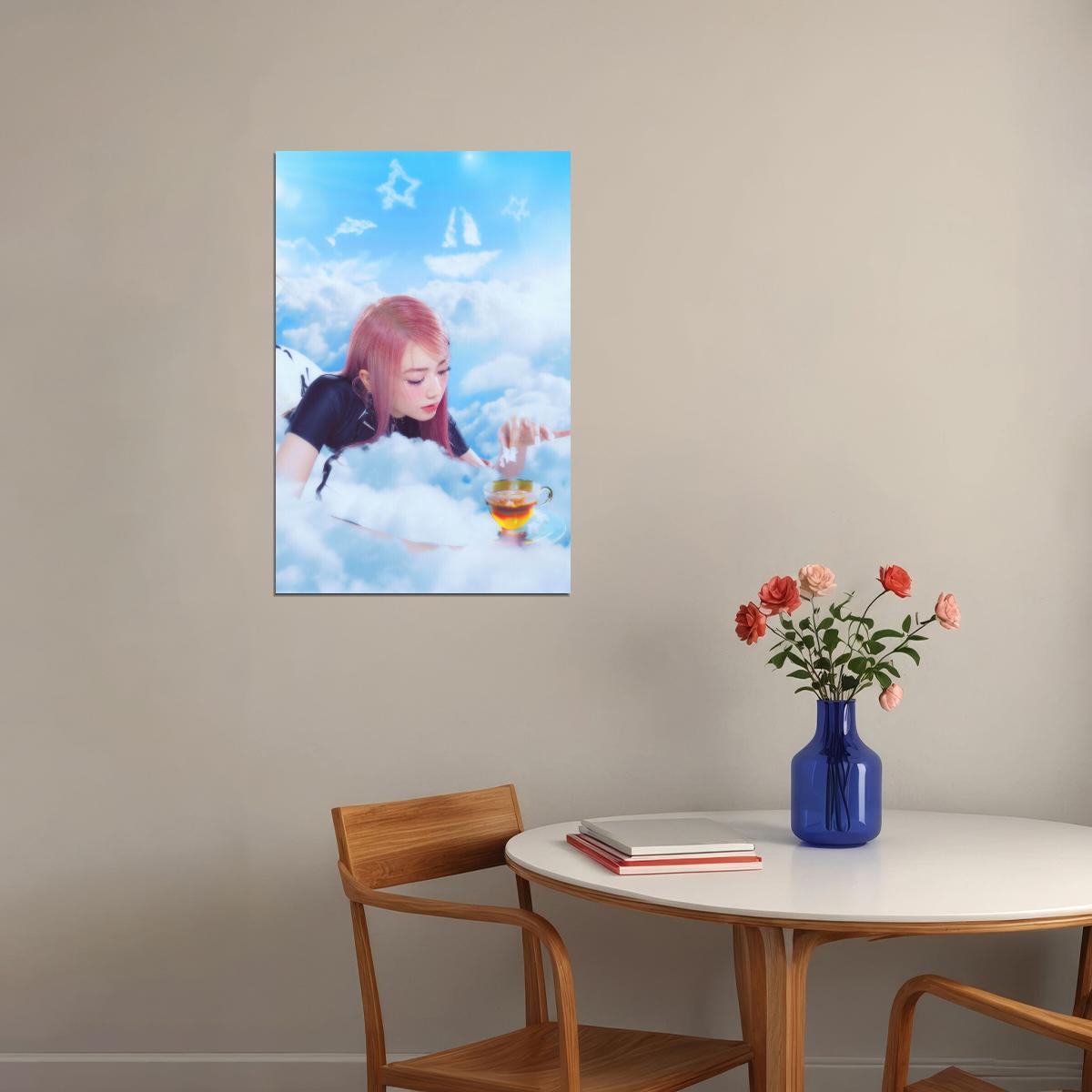 XG Hinata SHOOTING STAR Photo Y2k Kpop Poster McBling Aesthetic Japanese Idol Fashion Print Viral Kpop Girl Group Wall Art - xonomax