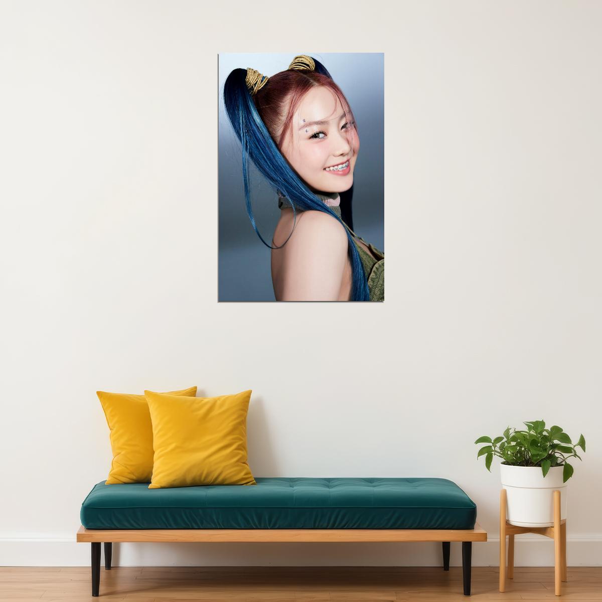XG Hinata SHOOTING STAR Photo Y2k Kpop Poster McBling Aesthetic Japanese Idol Fashion Print Viral Kpop Girl Group Wall Art - xonomax