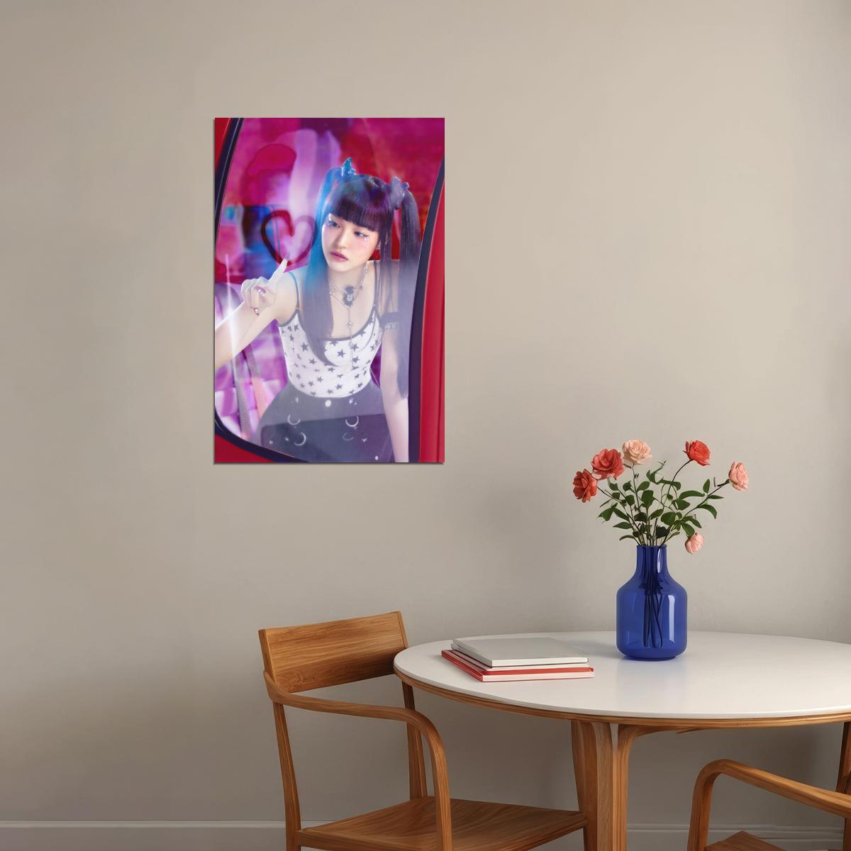 XG Juria SHOOTING STAR Photo Y2k Kpop Poster McBling Aesthetic Japanese Idol Fashion Print Viral Kpop Girl Group Wall Art - xonomax