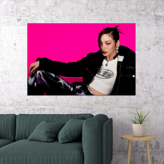 XG Jurin SHOOTING STAR Photo K-pop Music Poster Y2K Neo Futurism Aesthetic Female Cyber Kpop Idol Fashion Print Trendy Kpop Girl Group Wall Art - xonomax