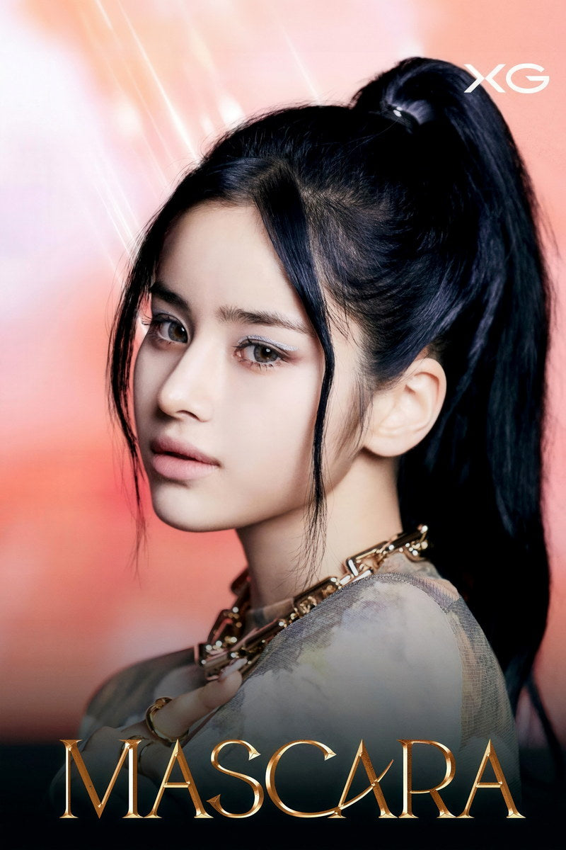 XG Harvey MASCARA Concept Photo Music Poster K-Pop Aesthetic Japanese Female Girl Group Korean Fashion Idol Wall Art Print - xonomax