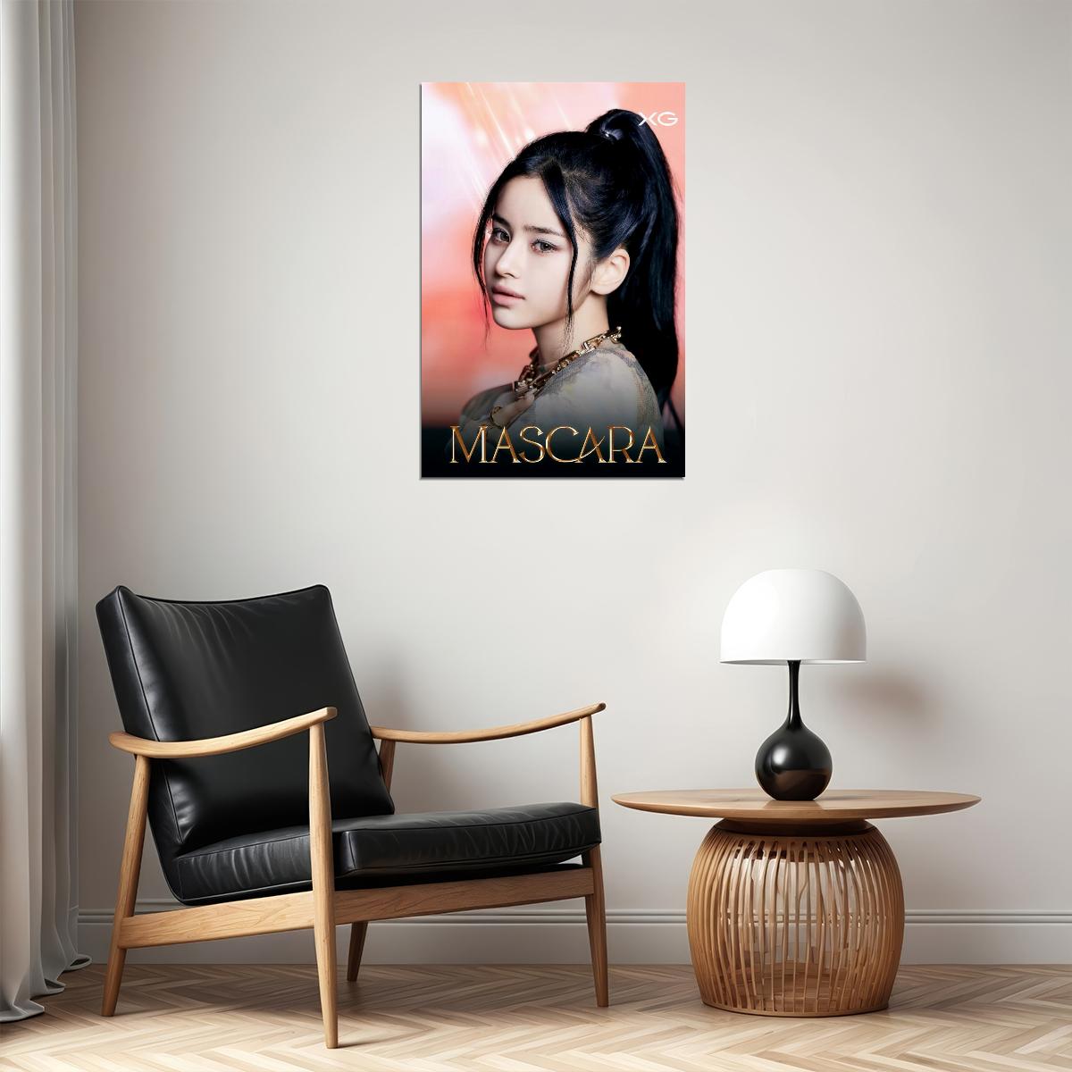 XG Harvey MASCARA Concept Photo Music Poster K-Pop Aesthetic Japanese Female Girl Group Korean Fashion Idol Wall Art Print - xonomax