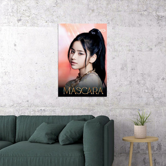 XG Harvey MASCARA Concept Photo Music Poster K-Pop Aesthetic Japanese Female Girl Group Korean Fashion Idol Wall Art Print - xonomax