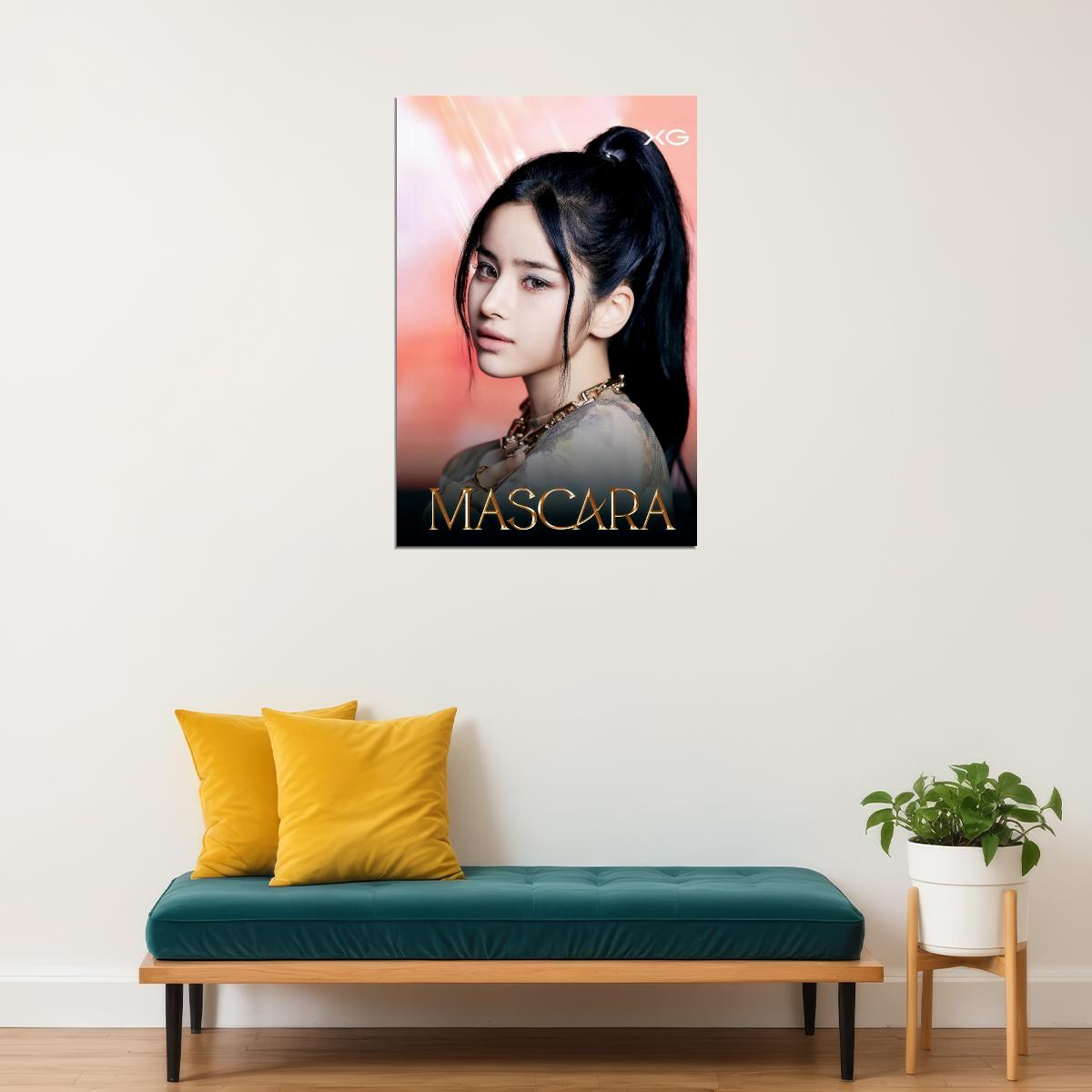 XG Harvey MASCARA Concept Photo Music Poster K-Pop Aesthetic Japanese Female Girl Group Korean Fashion Idol Wall Art Print - xonomax