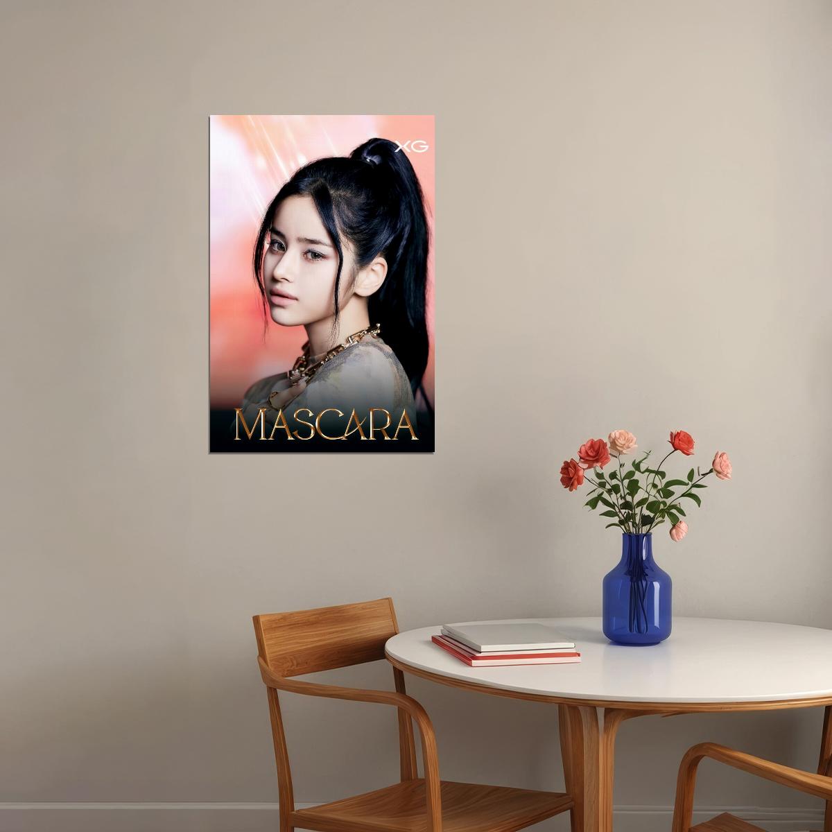 XG Harvey MASCARA Concept Photo Music Poster K-Pop Aesthetic Japanese Female Girl Group Korean Fashion Idol Wall Art Print - xonomax