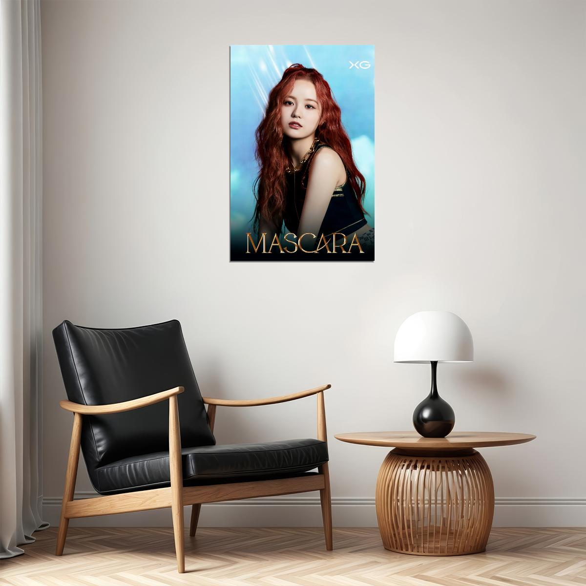XG Juria MASCARA Concept Photo Music Poster K-Pop Aesthetic Japanese Female Girl Group Korean Fashion Idol Wall Art Print - xonomax