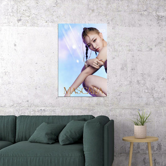 XG Maya MASCARA Concept Photo Music Poster K-Pop Aesthetic Japanese Female Girl Group Korean Fashion Idol Wall Art Print - xonomax