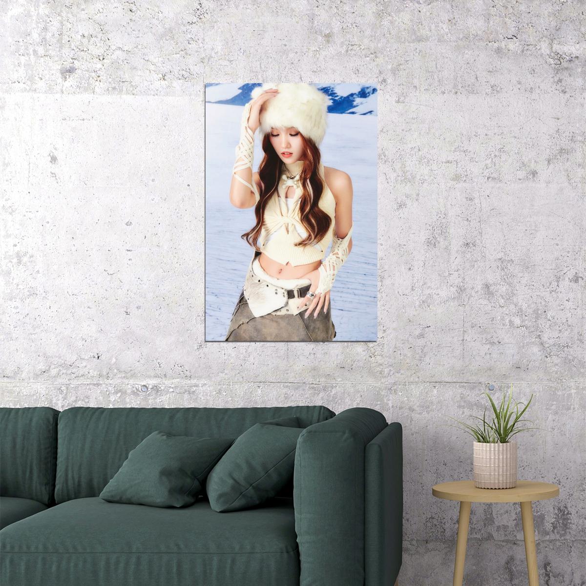 XG Chisa WINTER WITHOUT YOU Teaser Photo Music Poster K-Pop Aesthetic Japanese Female Girl Group Korean Fashion Idol Wall Art Print - xonomax