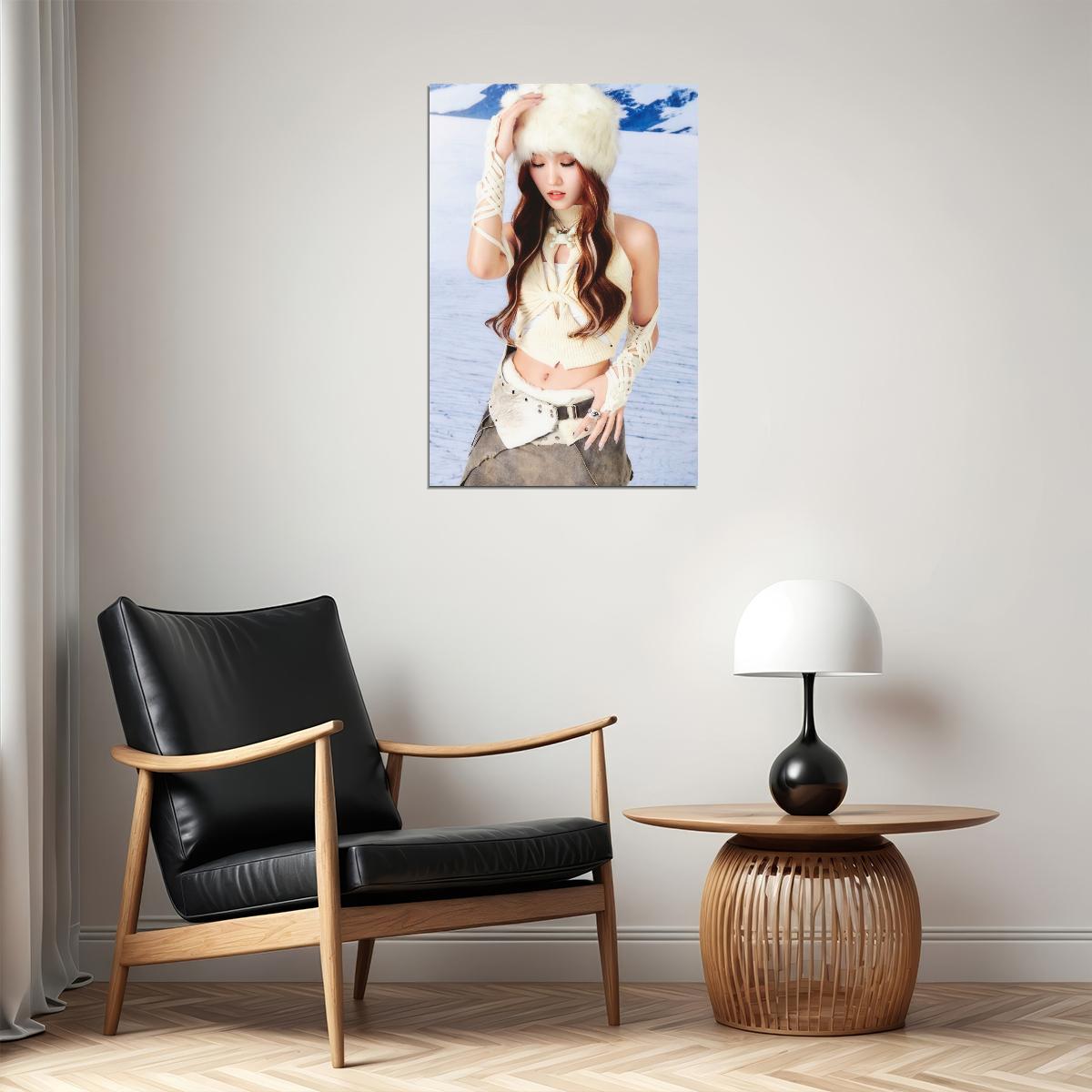 XG Chisa WINTER WITHOUT YOU Teaser Photo Music Poster K-Pop Aesthetic Japanese Female Girl Group Korean Fashion Idol Wall Art Print - xonomax