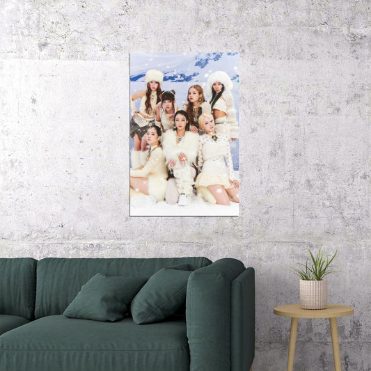 XG Group WINTER WITHOUT YOU Teaser Photo Music Poster K-Pop Aesthetic Japanese Female Girl Group Korean Fashion Idol Wall Art Print - xonomax