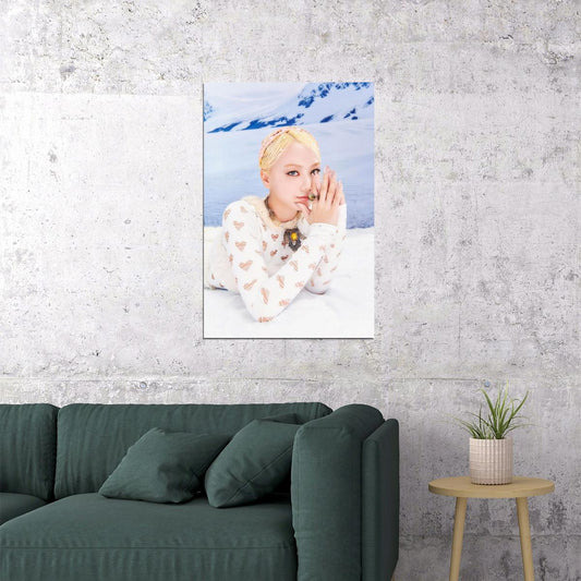XG Hinata WINTER WITHOUT YOU Teaser Photo Music Poster K-Pop Aesthetic Japanese Female Girl Group Korean Fashion Idol Wall Art Print - xonomax