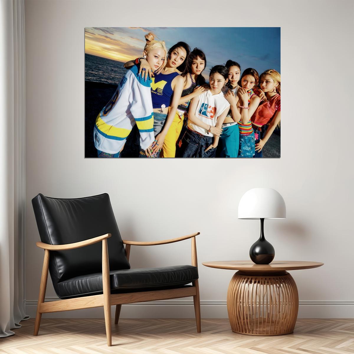 XG Group NEW DANCE Music Poster K-Pop Aesthetic Japanese Female Girl Group Korean Fashion Idol Wall Art Print - xonomax