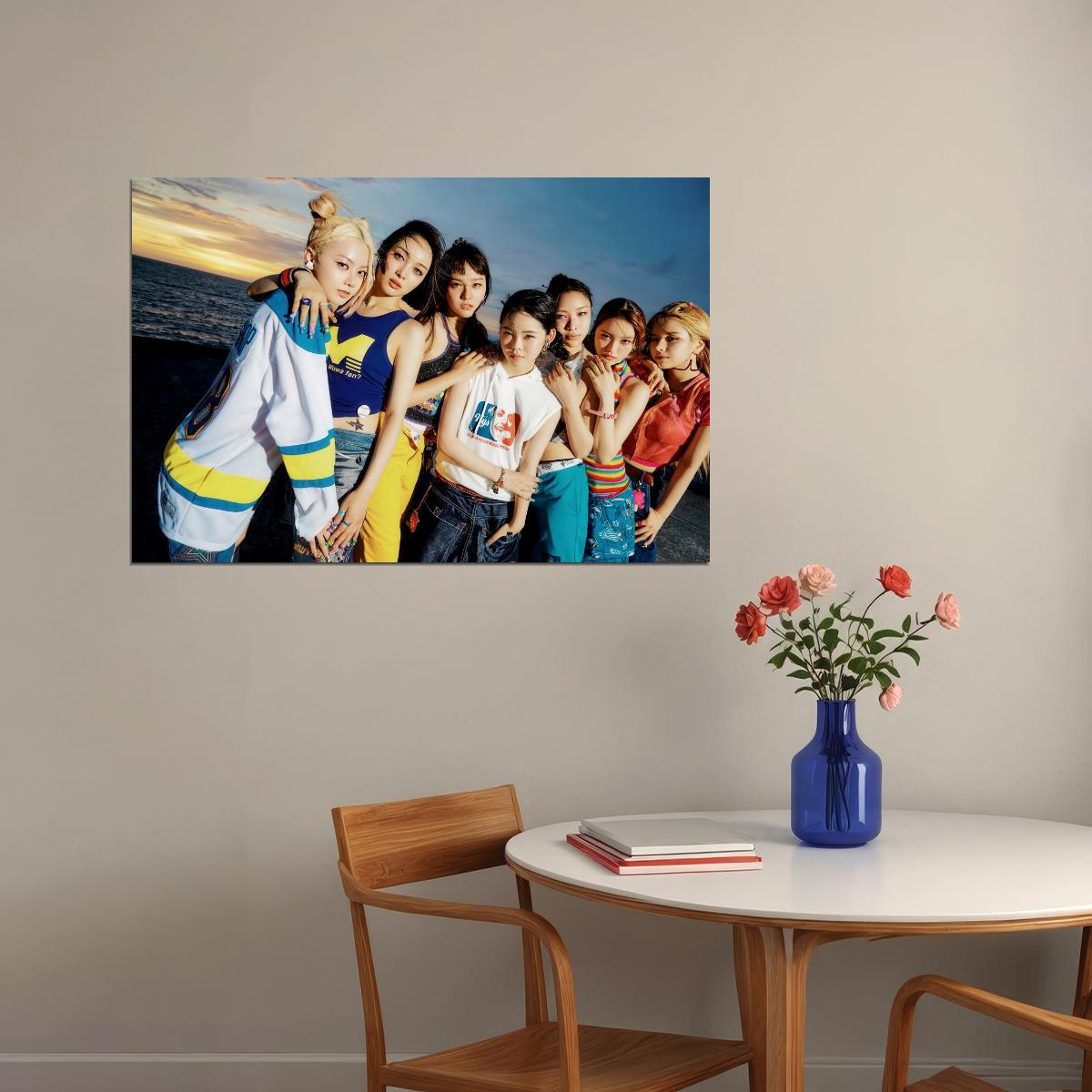 XG Group NEW DANCE Music Poster K-Pop Aesthetic Japanese Female Girl Group Korean Fashion Idol Wall Art Print - xonomax