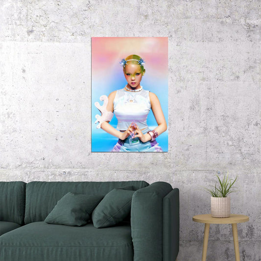 XG Cocona IYKYK Concept Photo K-pop Music Poster Y2K Neo Futurism Aesthetic Female Cyber Kpop Idol Fashion Print Trendy Kpop Girl Group Wall Art - xonomax