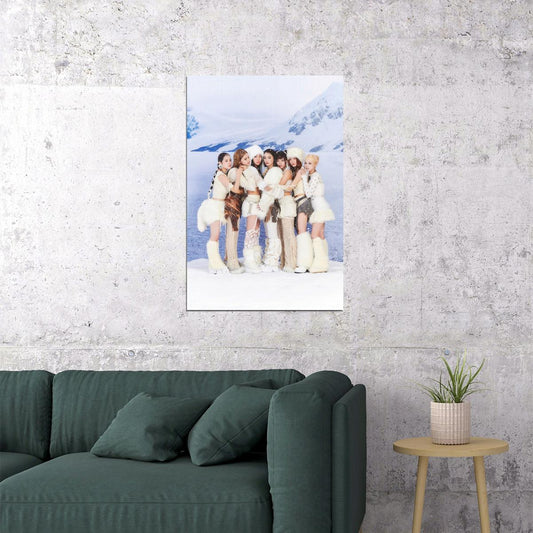XG WINTER WITHOUT YOU Teaser Group Photo Music Poster K-Pop Aesthetic Japanese Female Girl Group Korean Fashion Idol Wall Art Print - xonomax