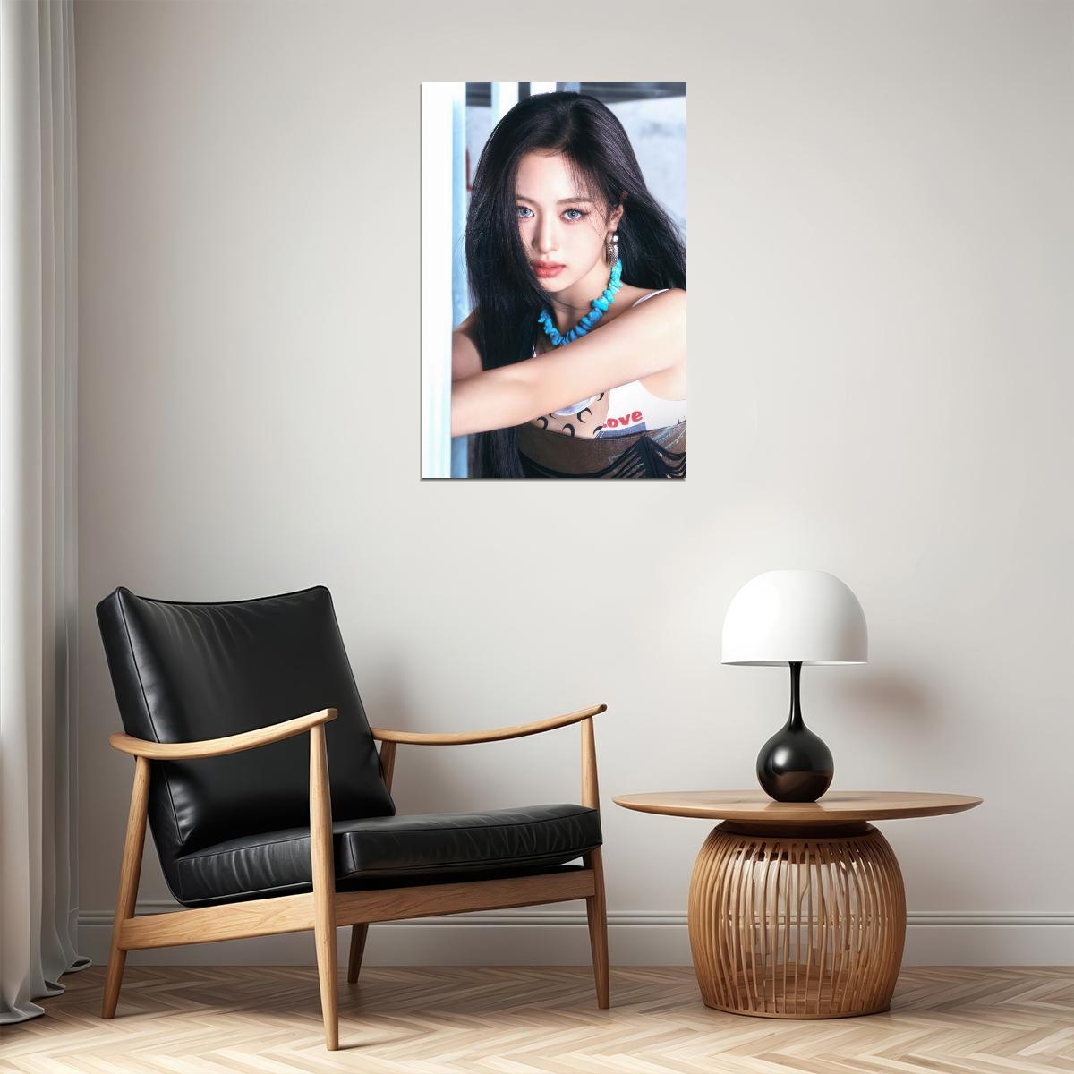 BABYMONSTER Ahyeon Drip Album Teaser Photo Music Poster K-Pop Home Decor For Living Room Aesthetic Kpop Female Girl Group Korean Fashion Idol Wall Art Print - xonomax
